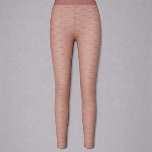 Skims Rose Clay Sheer leggings